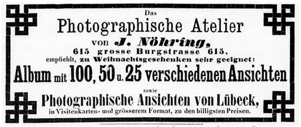 Lbeck - Nhring - Lbeckische Anzeigen vom 13. 12. 1865